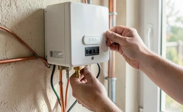 Návod na připojení a montáž elektrokotle do topného systému a elektrické sítě - ilustrační foto