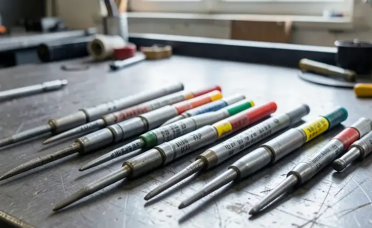 Podrobný rozbor označení elektrod a jejich význam - ilustrační foto