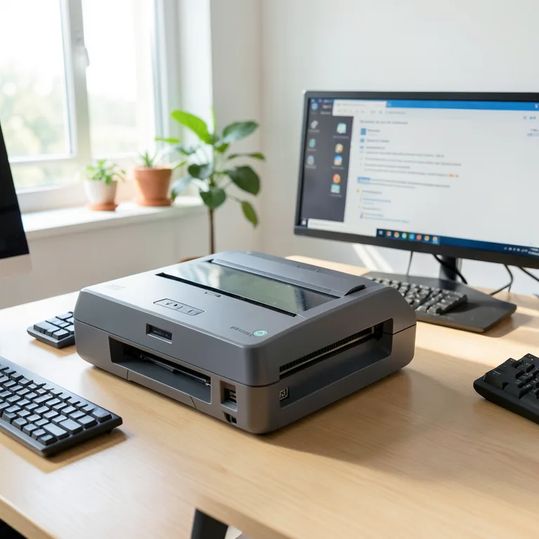 Instalace a používání skeneru v systému windows s podporou microsoftu - ilustrační foto