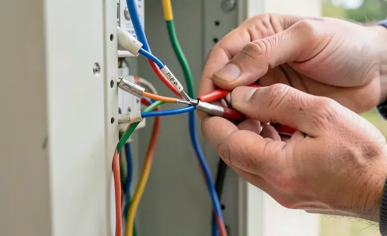 Jak správně rozdělit vodič pen v elektroinstalaci - ilustrační foto