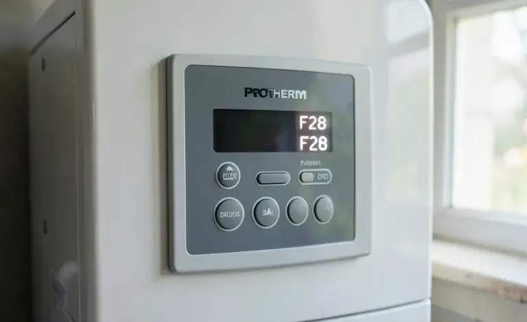 Chyba f28 u kotle protherm popis a řešení - ilustrační foto