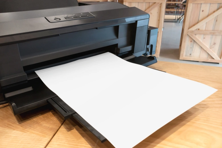 Printer printing paper