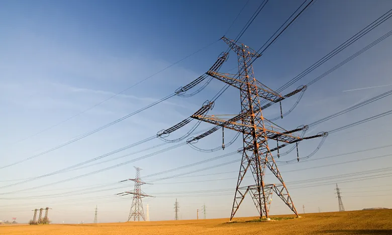High voltage power lines