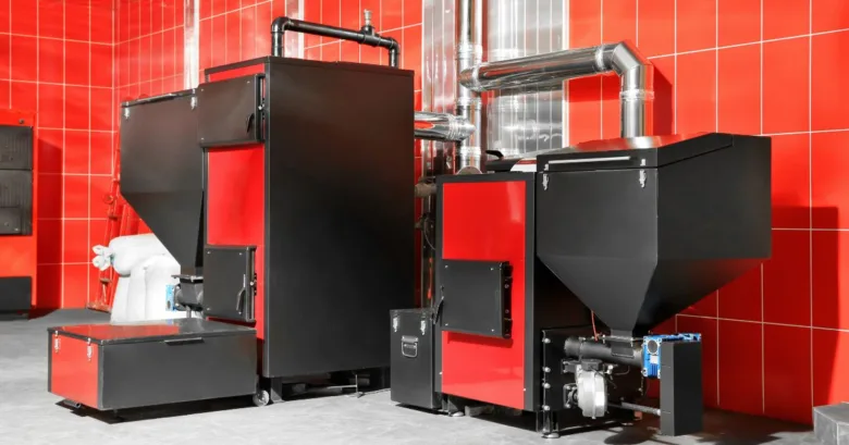Industrial boilers and piping system
