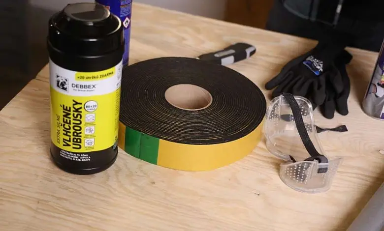 Materiály pro izolaci plynového potrubí s ochranným vybavením.