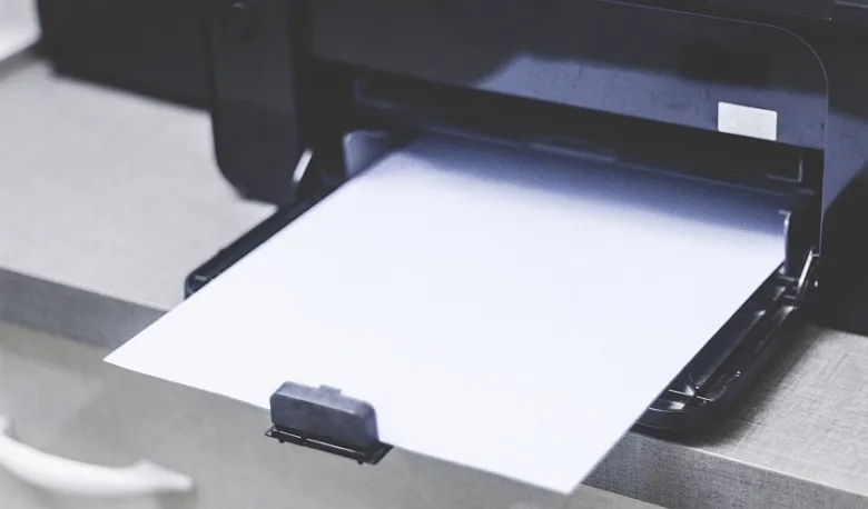 Printer printing paper