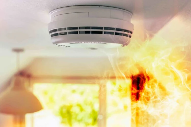 Smoke detector and fire