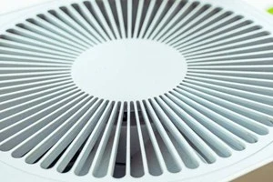 Air purifier grille