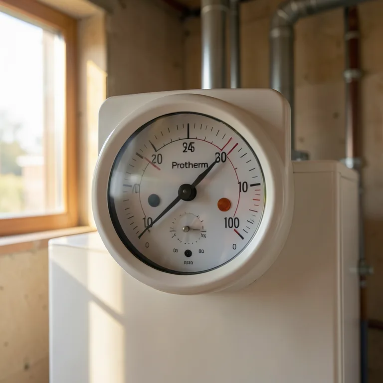 Jak udržovat optimální tlak v plynovém kotli protherm pro efektivní provoz - ilustrační foto