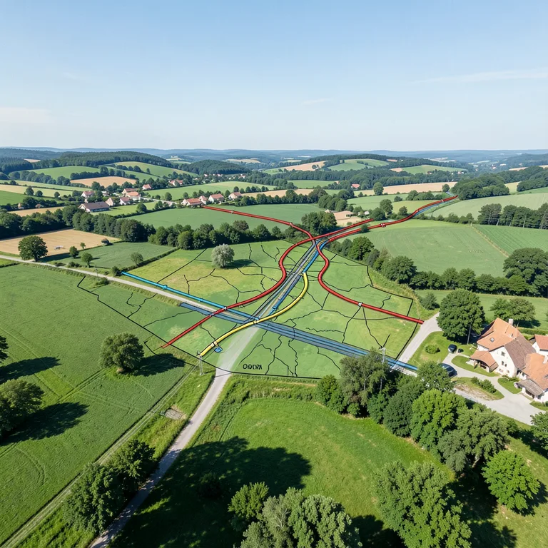 Jak zjistit trasu plynovodu na mapě - ilustrační foto