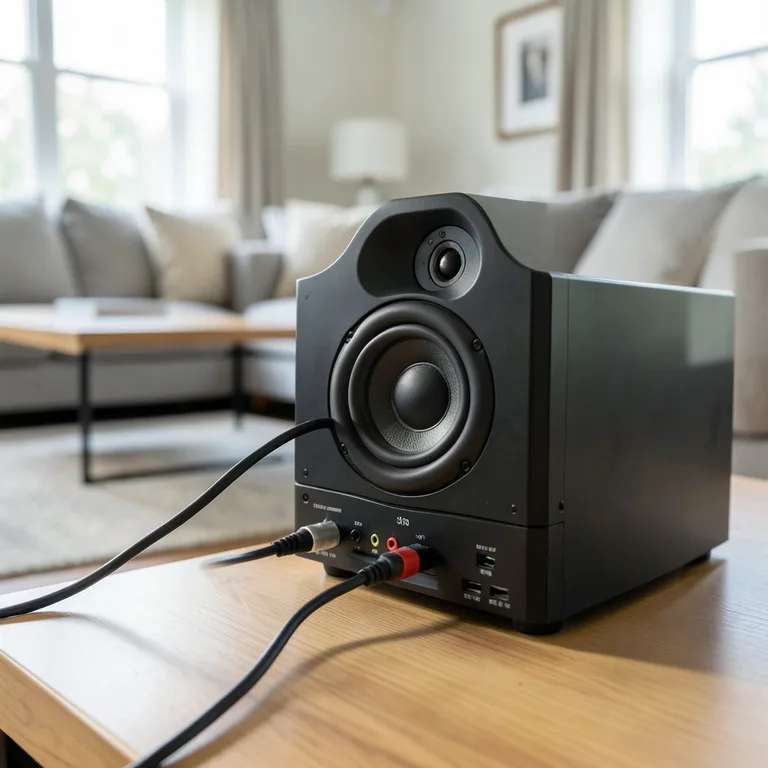 Jak správně připojit aktivní subwoofer k zesilovači a dalším zařízením - ilustrační foto